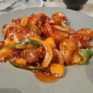 Sweet and sour chicken