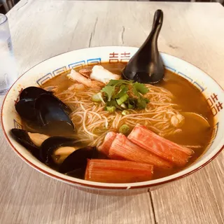 Tom Yum Seafood Rice Noodles