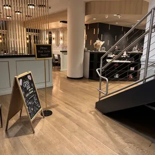 Entryway with elevator on the side