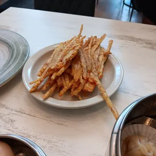 Fried Taro Shrimp Patty (3)