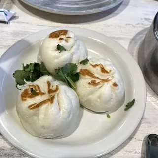 Pan Fried Pork Buns (3)