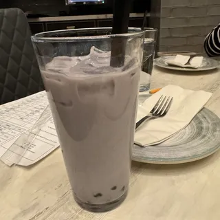 Ombre Taro Boba Latte Boba