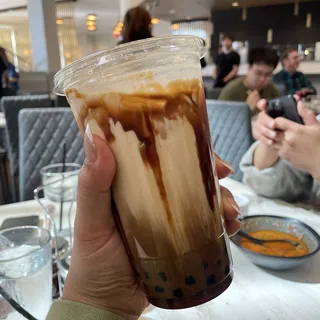 Ombre Coffee Boba Latte