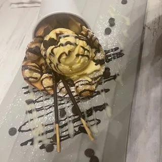 Make Your Own Bubble Waffle