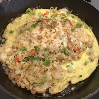 Cast Iron Chicken Fried Rice