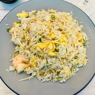 Jumbo Lump Crab Meat & Shrimp Fried Rice