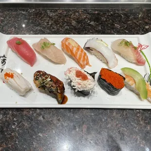 nigiri combo 10pc $13.95