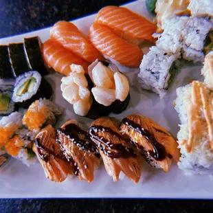 sashimi, sushi and sashimi, sushi, food