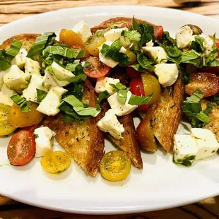Heirloom Tomato Bruschetta...DELICIOUS...ordered it twice