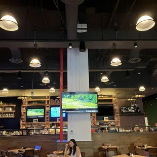 Huge bar area