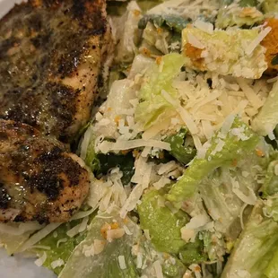 Blackened Chicken Caesar Salad