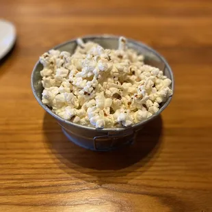 Popcorn instead of bread