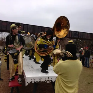 Minor Mishap Marching Band on New Years Day @ Open Room