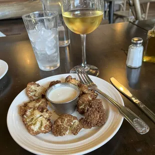 Fried cauliflower