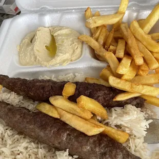 steak, food