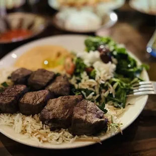 Filet mignon so tender and delicious.