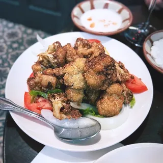 Flash Fried Cauliflower vn gf