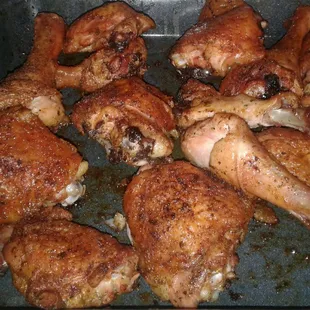 Open space ranch farm raised chicken