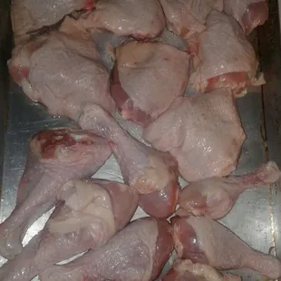 Open space meat yummy farm raised chicken