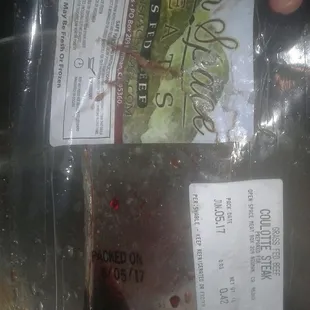 Coulotte steak open space meat farm grass fed beef