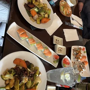 Some of the delicious food