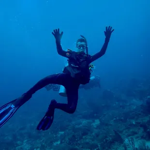 Diving was so much fun, and the visibility was amazing!