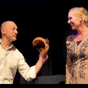 Founders, Jeremy &amp; Sarah Stanbary, performing in LOLEK.