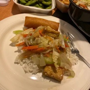 VEGAN TOFU VEGGIE Chow Mein