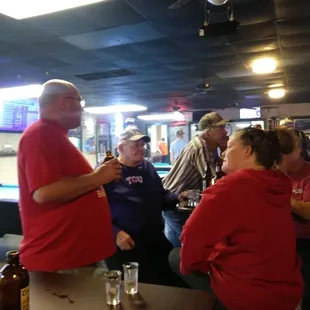 Everyone welcome. Friendly place.