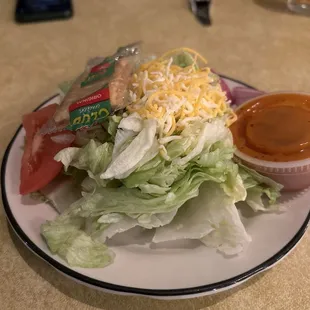 side salad with dorothy lynch