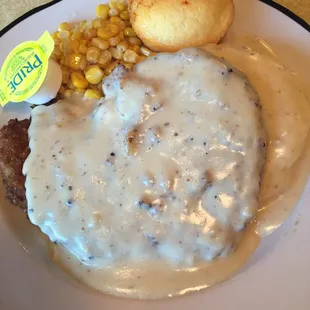 chicken fried steak. Thursday night special