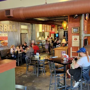 "Food Counter" and Dining Area