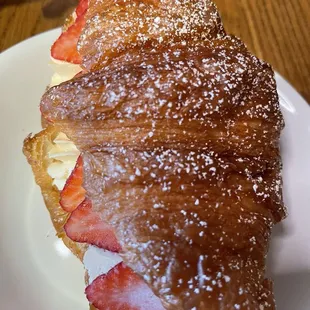 Strawberry Croissant