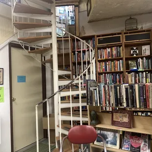 cool spiral staircase!