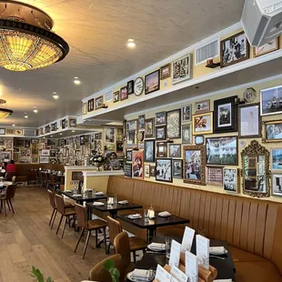 the dining area