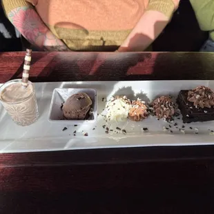 dough desserts, food, donuts