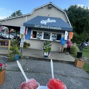 Opies Soft Serve and Snowballs