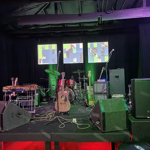 The stage!