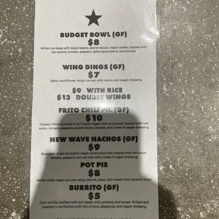 This is the menu currently available - yummy stuff!! Baljit.