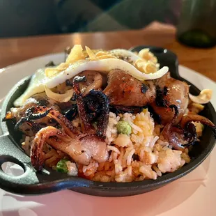 Octopus Fried Rice