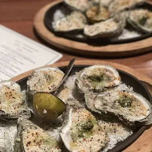 Oysters, baked!