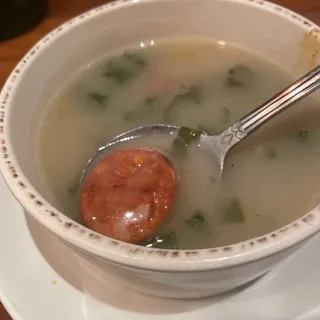 Caldo Verde with Chorizo