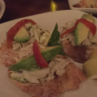 Crab & Avocado Crostini