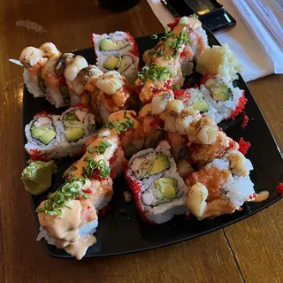 California Maki with Tobiko