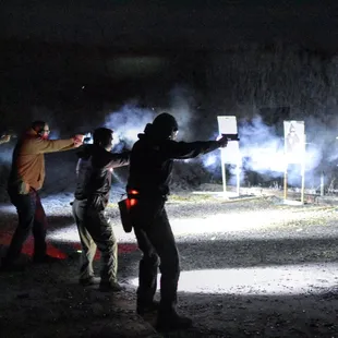 Low-light Pistol Course