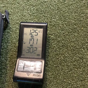 Mishit...  Opg sim registered a 277 carry and it was somewhat straight.