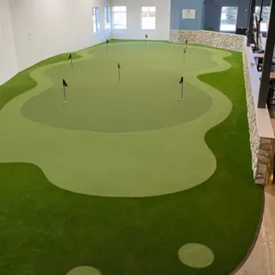 With subtle undulation, 11 hole locations, rolling at 10.8 on the stimpmeter and lots of space to pitch and chip, OPG's short...