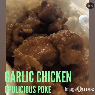 GARLIC CHICKEN