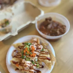 Poke Nachos &amp; Patele Stew