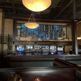 One of two wine rooms. This one is refrigerated and upstairs.